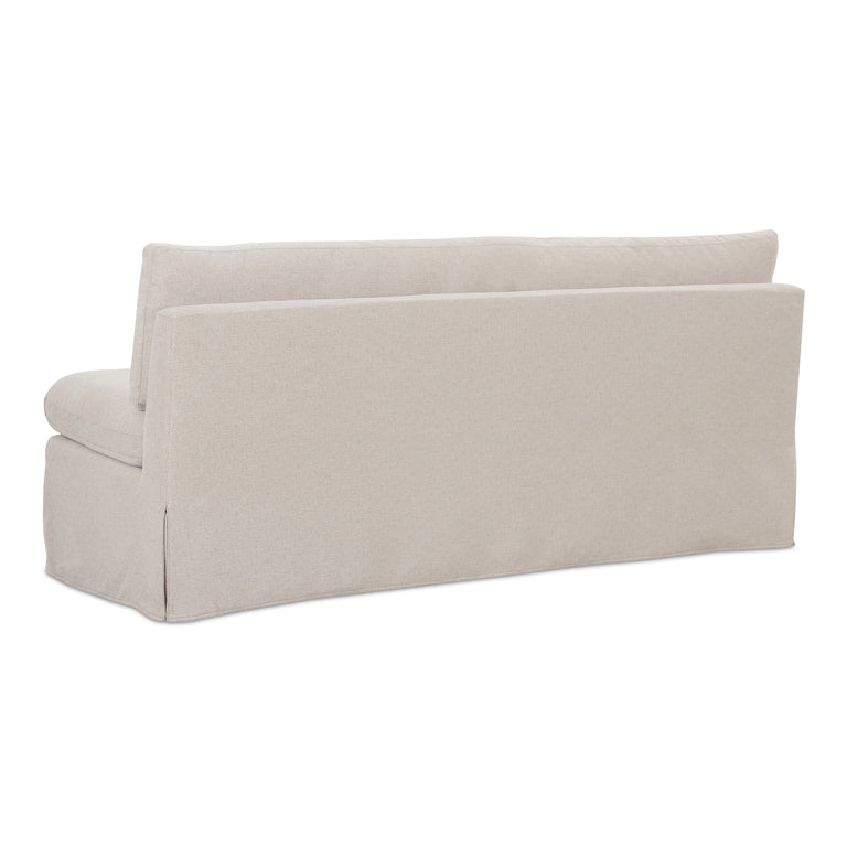 FABLE SLIPCOVER DINING BENCH BEIGE