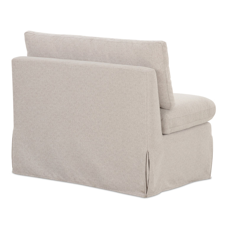 FABLE SLIPCOVER DINING CHAIR AND HALF BEIGE