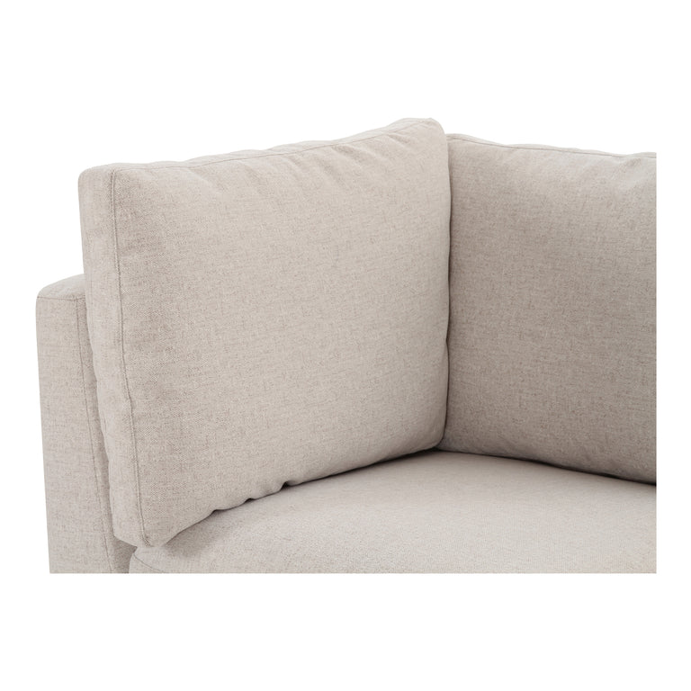 FABLE SLIPCOVER DINING CORNER CHAIR BEIGE