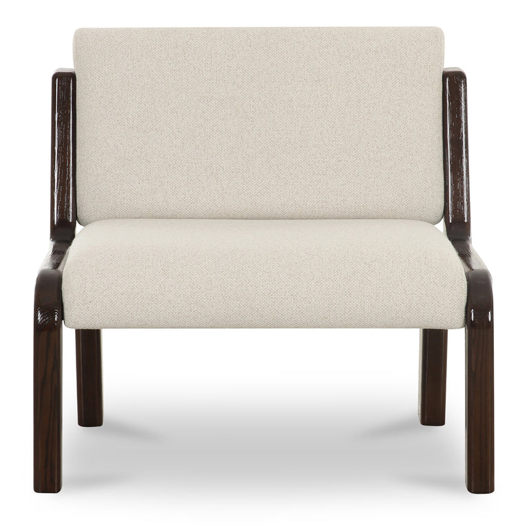 EDIE ACCENT CHAIR BLACK FAUX MOHAIR