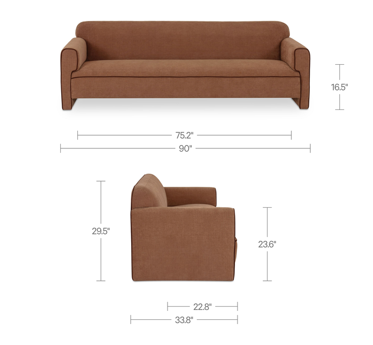 LEO SOFA CHARTREUSE