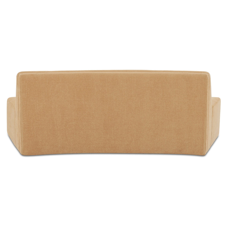 NAOMI CONCAVE SOFA DARK BROWN