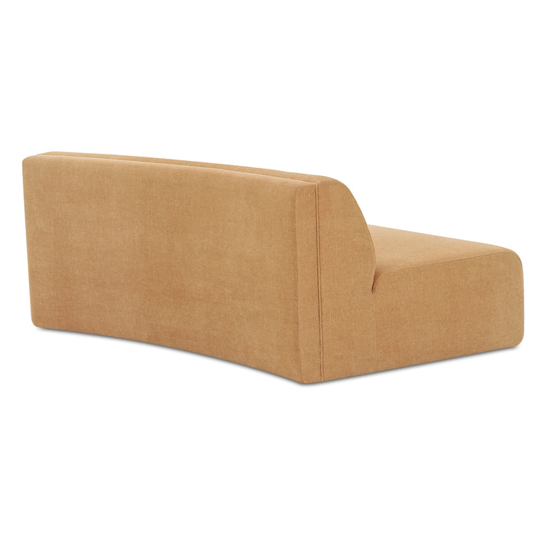 NAOMI CONCAVE SOFA DARK BROWN