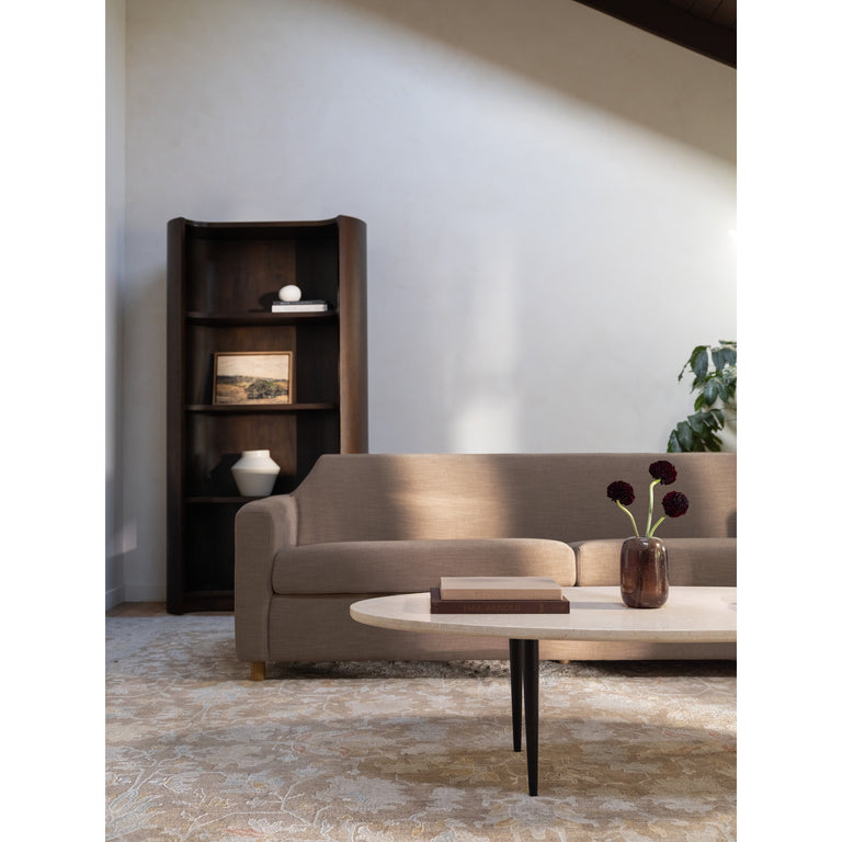 FINCH SOFA SOFT BROWN