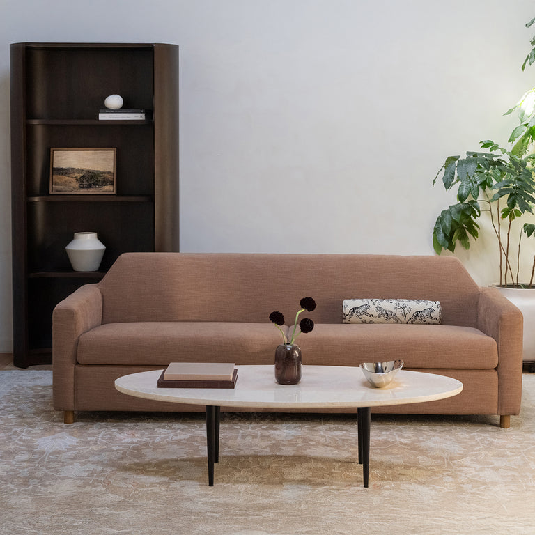 FINCH SOFA SOFT BROWN