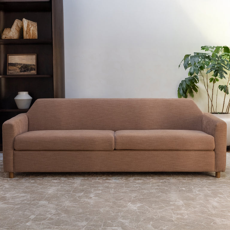 FINCH SOFA SOFT BROWN