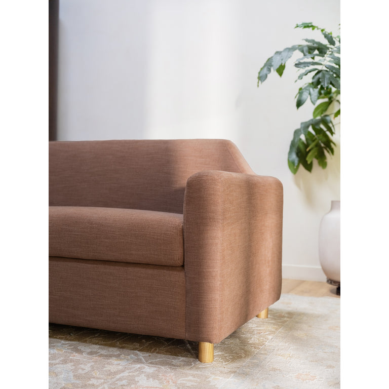 FINCH SOFA SOFT BROWN