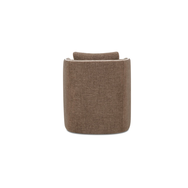 CECIL DINING CHAIR DARK BROWN