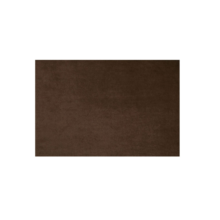 HARMONY SOFA DARK BROWN FAUX MOHAIR