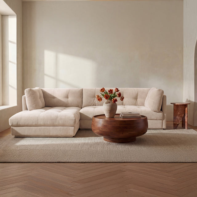 MISCHA LEFT SECTIONAL LIGHT BEIGE