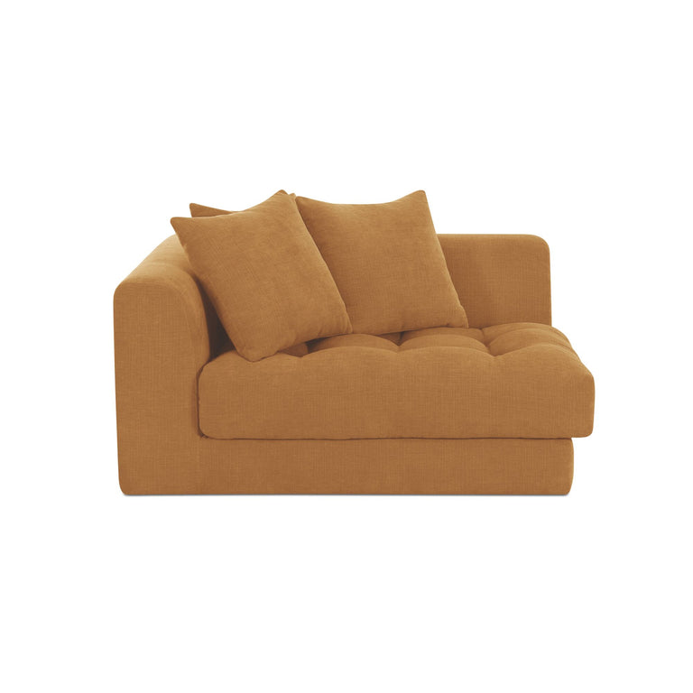 DAVIE CORNER CHAIR GOLDEN YELLOW