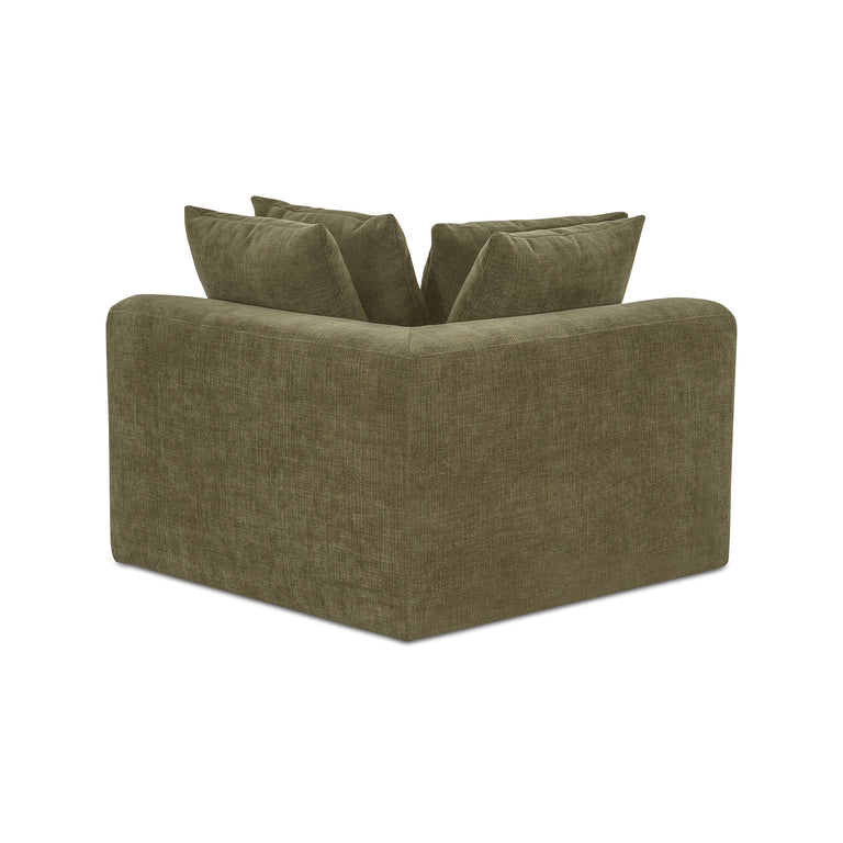 DAVIE CORNER CHAIR GOLDEN YELLOW