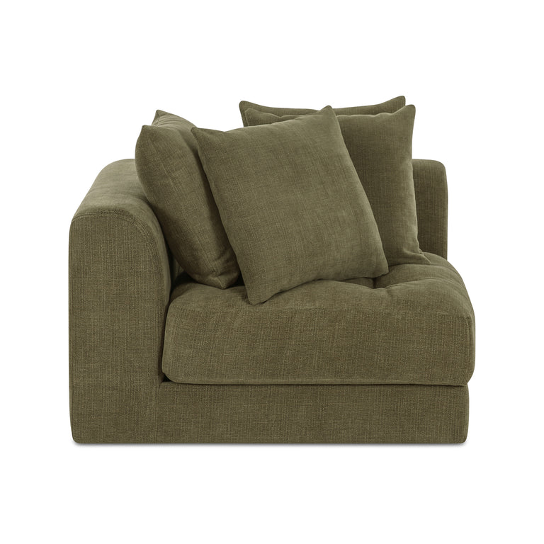 DAVIE CORNER CHAIR GOLDEN YELLOW