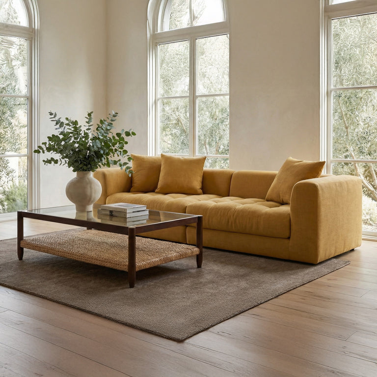DAVIE MODULAR SOFA GOLDEN YELLOW