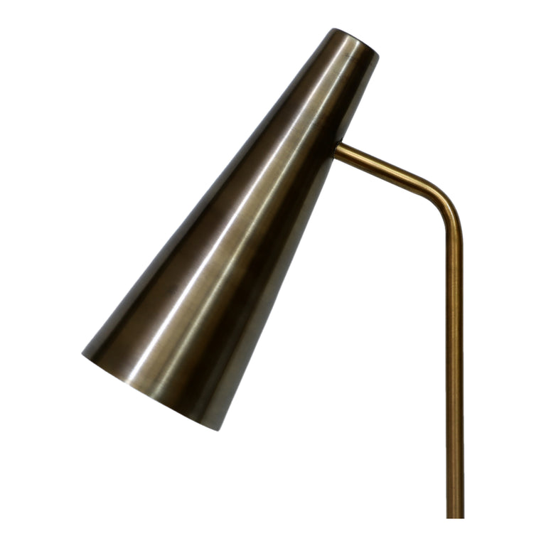 TRUMPET TABLE LAMP GOLD