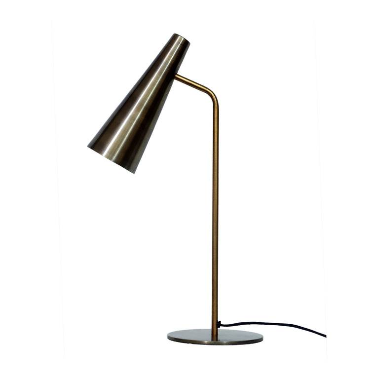 TRUMPET TABLE LAMP GOLD