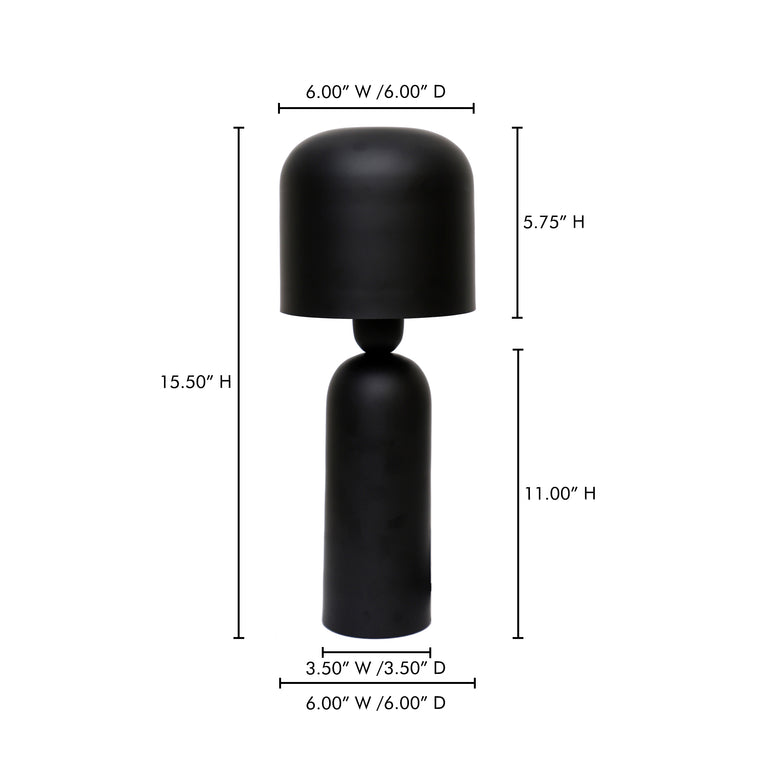ECHO LAMP BLACK
