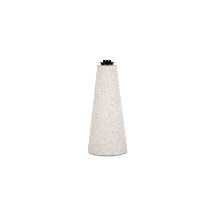 NORI TABLE LAMP FLECKED WHITE