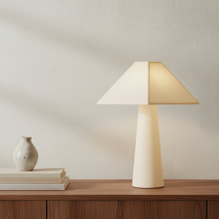 GIGI TABLE LAMP CREAM
