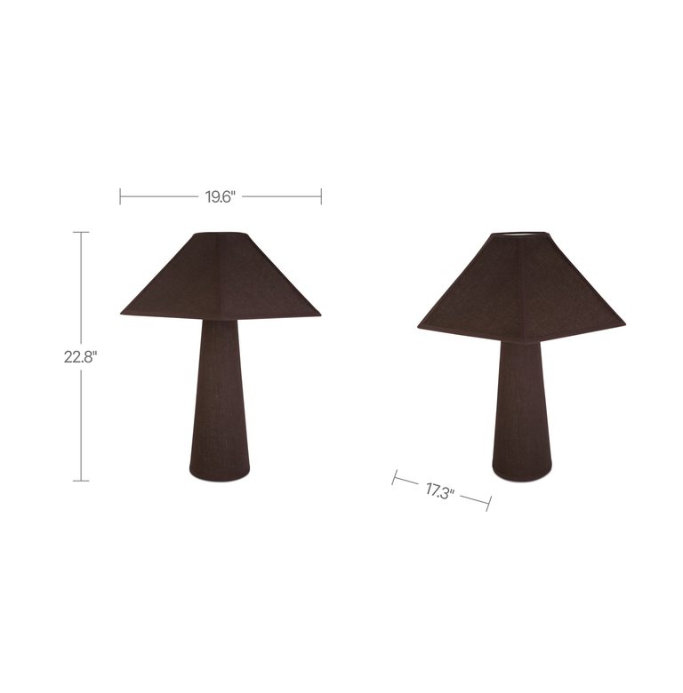 GIGI TABLE LAMP CREAM