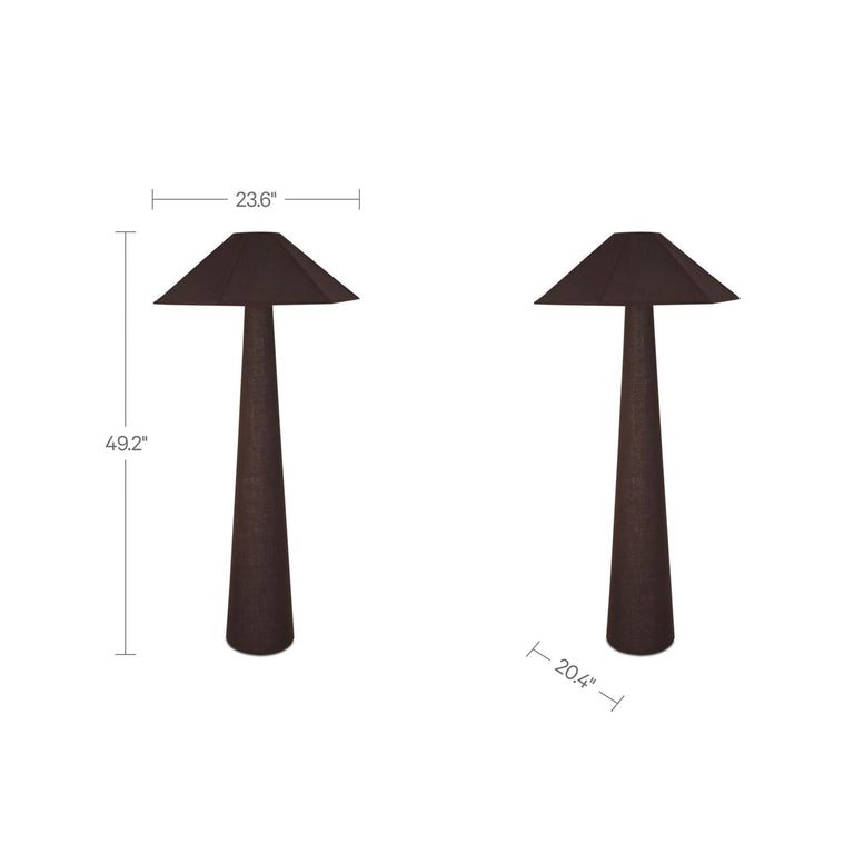 GIGI FLOOR LAMP CREAM