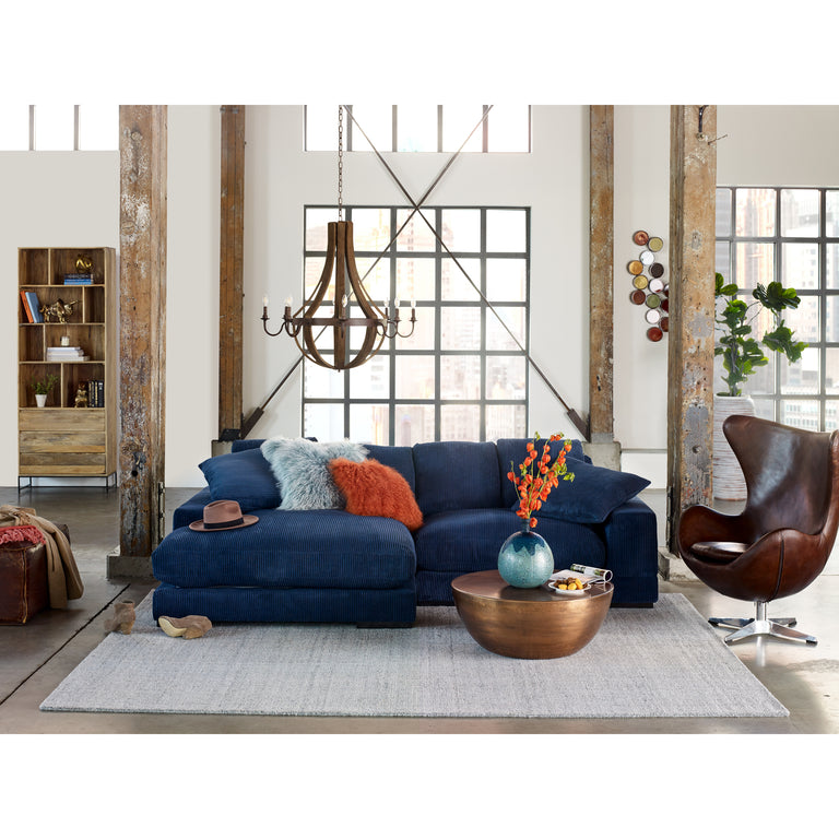 CONGA COFFEE TABLE ANTIQUE ZINC