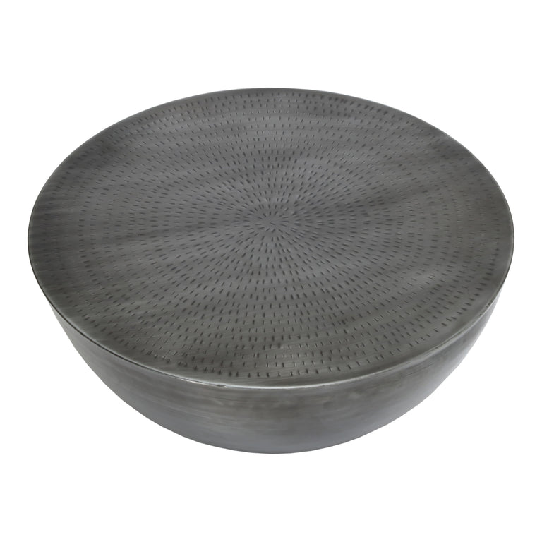 CONGA COFFEE TABLE ANTIQUE ZINC