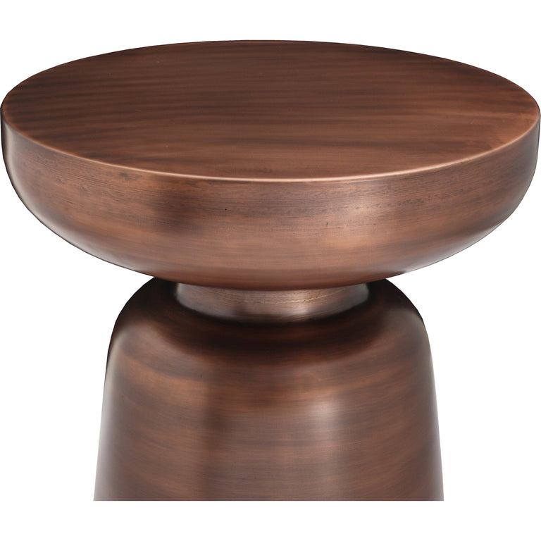 ARTHUR ACCENT TABLE ANTIQUE COPPER