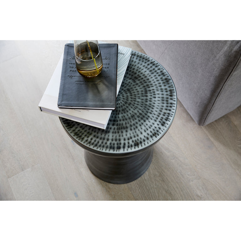ARTHUR ACCENT TABLE ANTIQUE COPPER