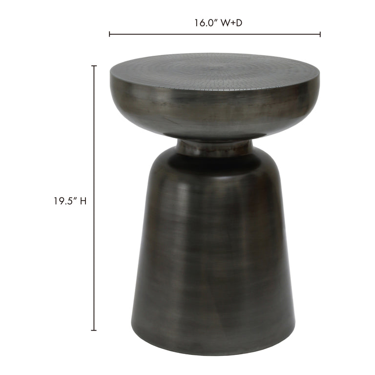 ARTHUR ACCENT TABLE ANTIQUE COPPER