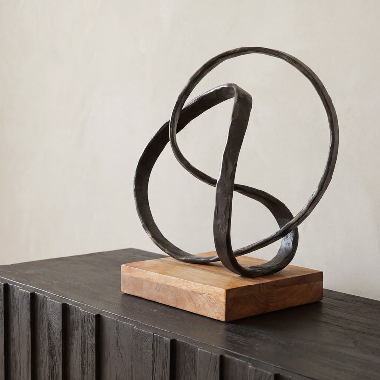 LIDA CAST ALUMINUM SCULPTURE