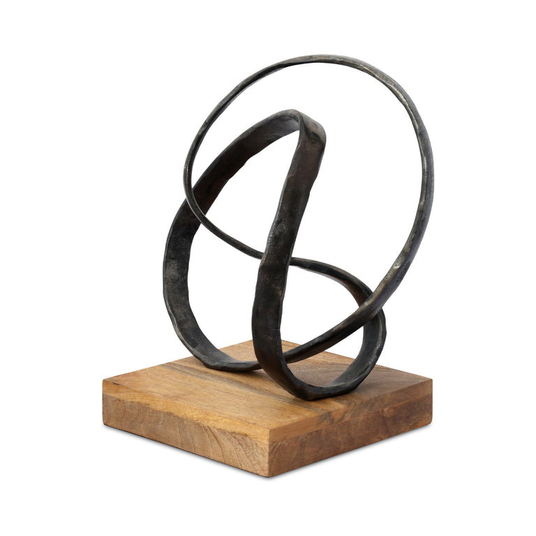 LIDA CAST ALUMINUM SCULPTURE