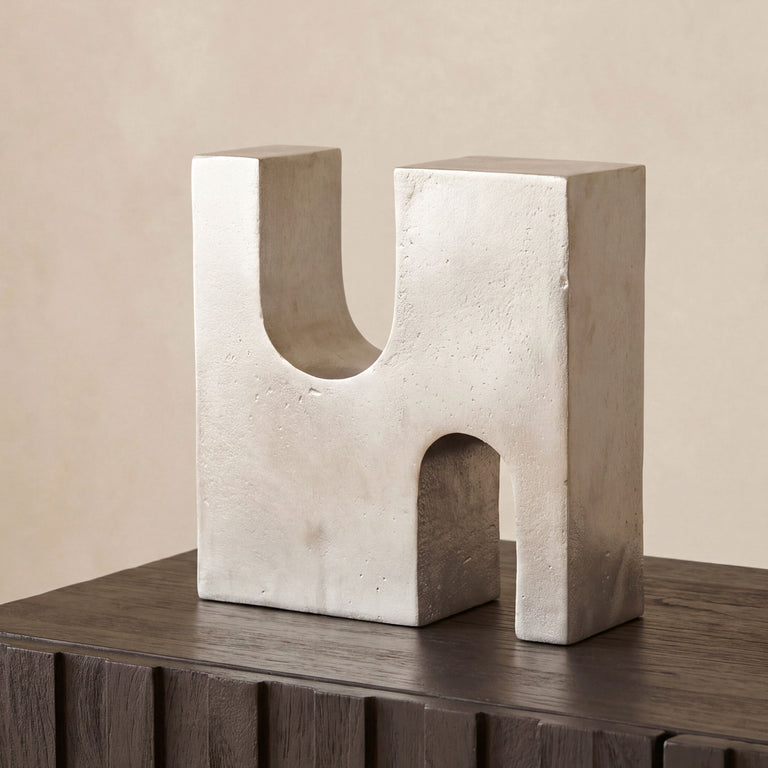 ODI CAST ALUMINUM DECORATIVE OBJECT