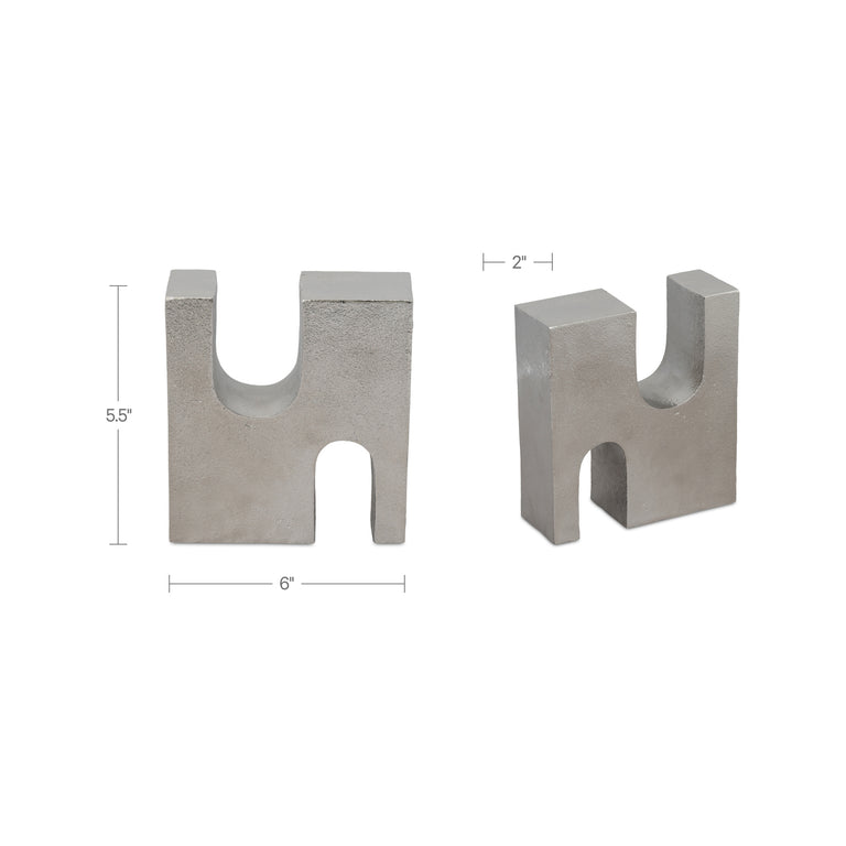 ODI CAST ALUMINUM DECORATIVE OBJECT