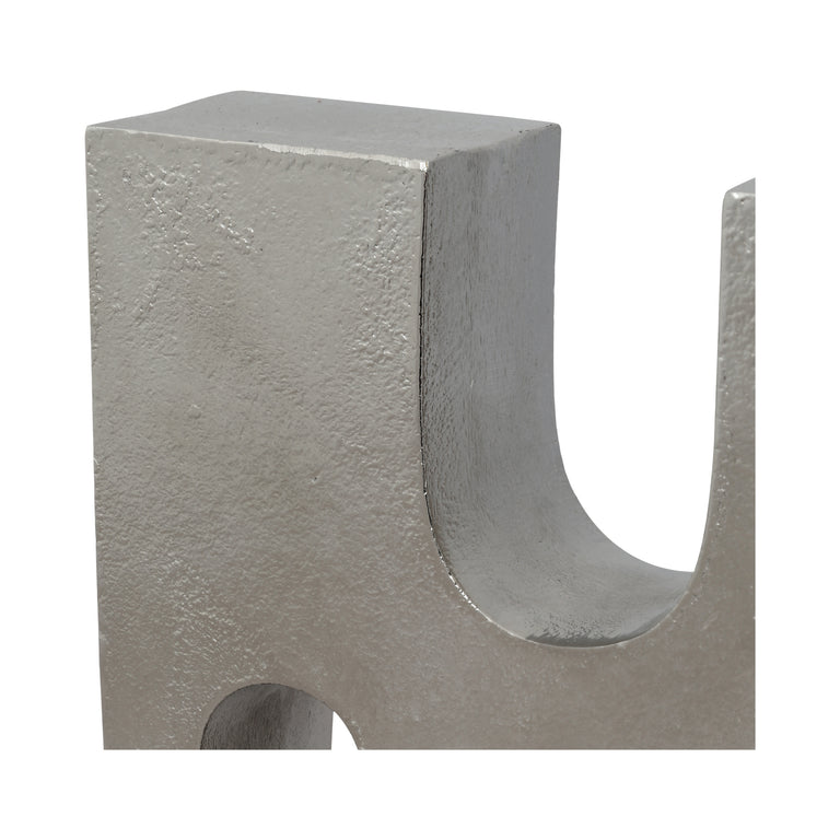 ODI CAST ALUMINUM DECORATIVE OBJECT