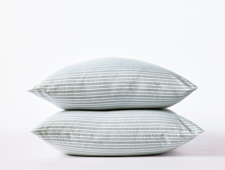 ORGANIC CRINKLED PERCALE™ PILLOWCASES | BEDDING