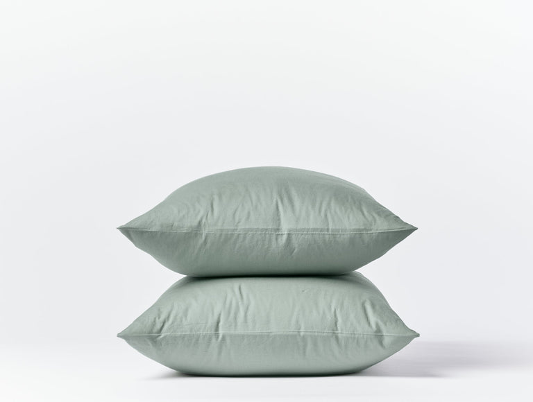 ORGANIC CRINKLED PERCALE™ PILLOWCASES | BEDDING