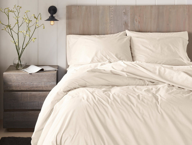 ORGANIC CRINKLED PERCALE FLAT SHEET