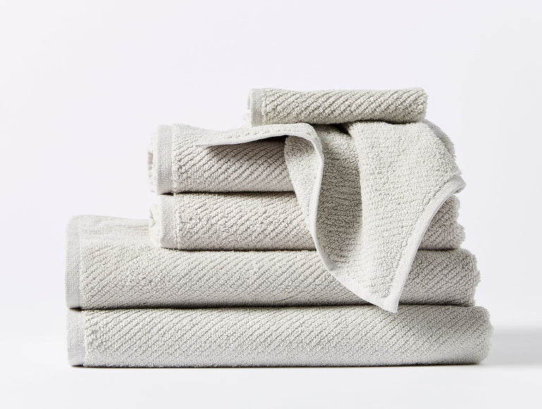 AIR WEIGHT® ORGANIC TOWELS - SET OF 6 | BATH TOWELS