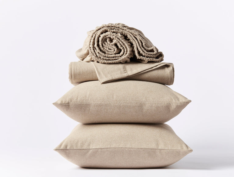 CLOUD BRUSHED™ ORGANIC FLANNEL SHEET SET | BEDDING