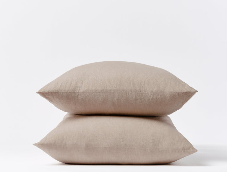 ORGANIC CRINKLED PERCALE™ PILLOWCASES | BEDDING