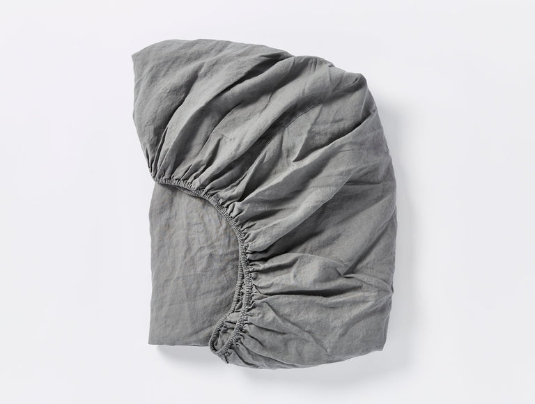 ORGANIC RELAXED LINEN FITTED SHEET | BEDDING