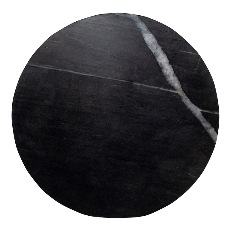 GRACE ACCENT TABLE BLACK MARBLE