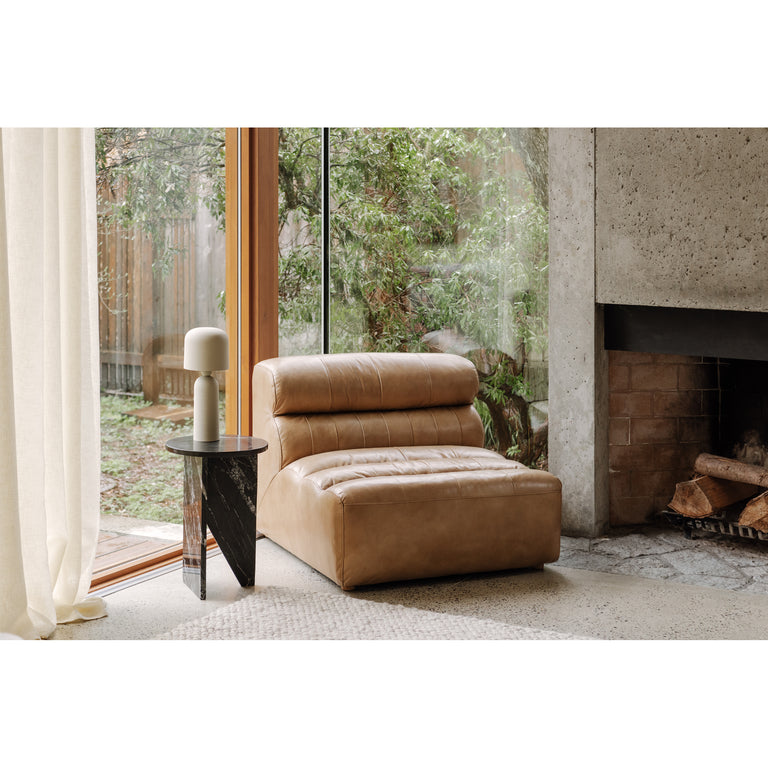 GRACE ACCENT TABLE BLACK MARBLE