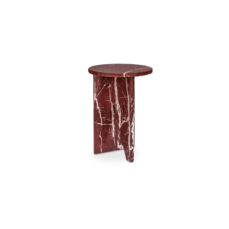 GRACE ACCENT TABLE BLACK MARBLE
