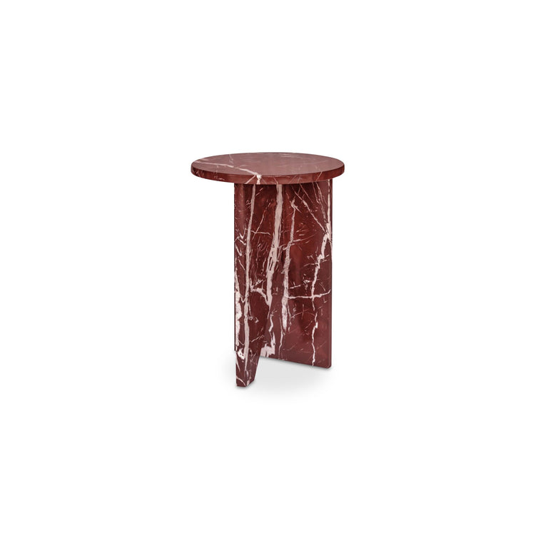 GRACE ACCENT TABLE BLACK MARBLE