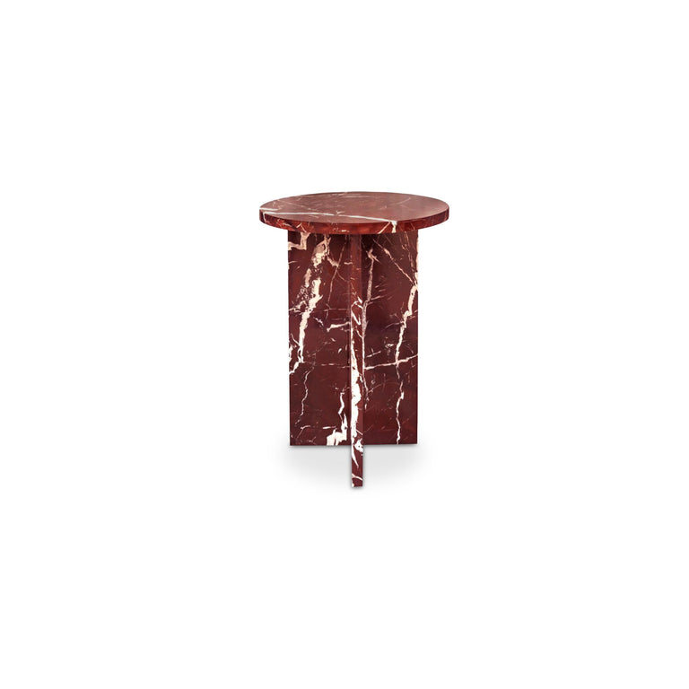 GRACE ACCENT TABLE BLACK MARBLE