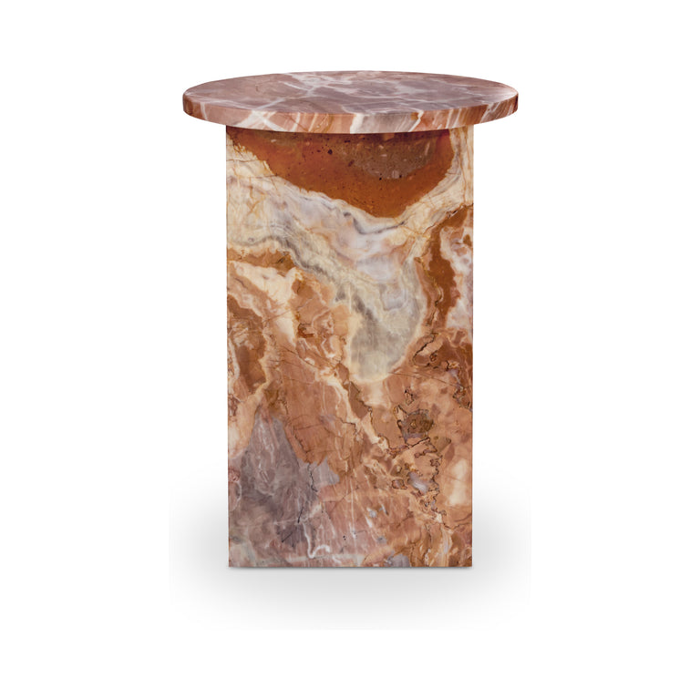 GRACE ACCENT TABLE BLACK MARBLE