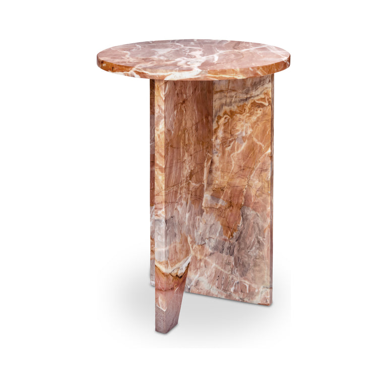 GRACE ACCENT TABLE BLACK MARBLE