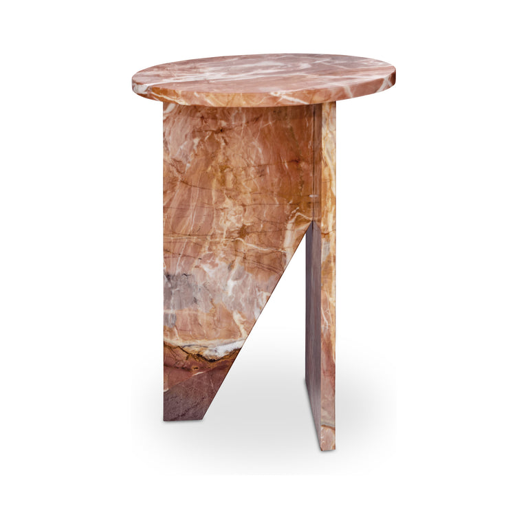 GRACE ACCENT TABLE BLACK MARBLE